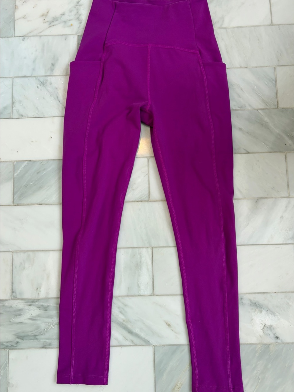 Beyond Yoga Women's Magenta High-Rise Leggings